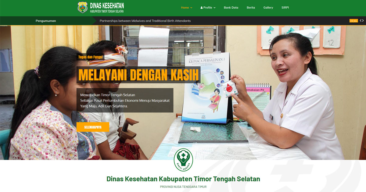 Dinas Kesehatan Kabupaten TTS Program Kerja